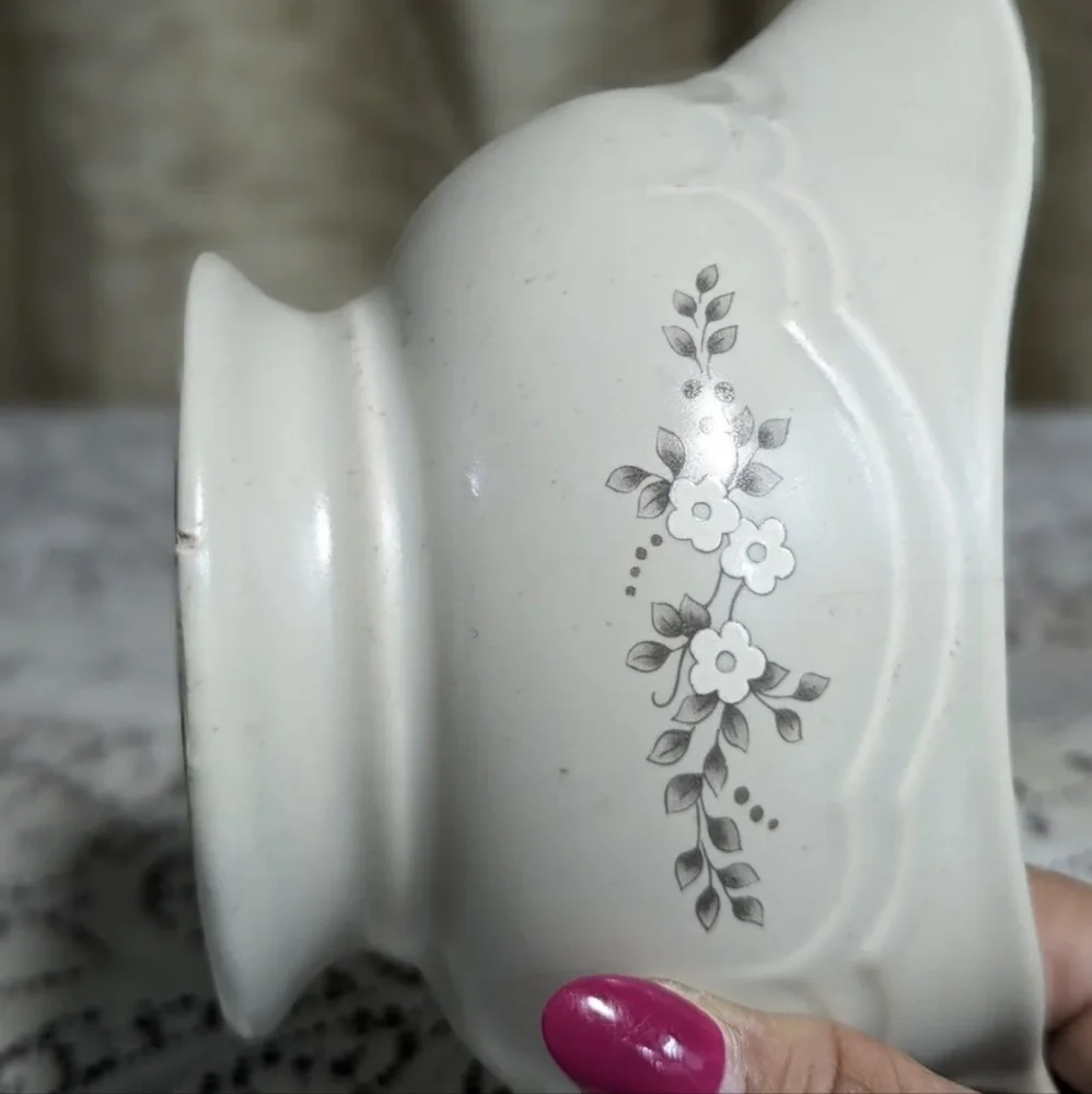 Vintage‎ Pfalzgraft Heirloom Pattern Gravy Server Boat Ceramic